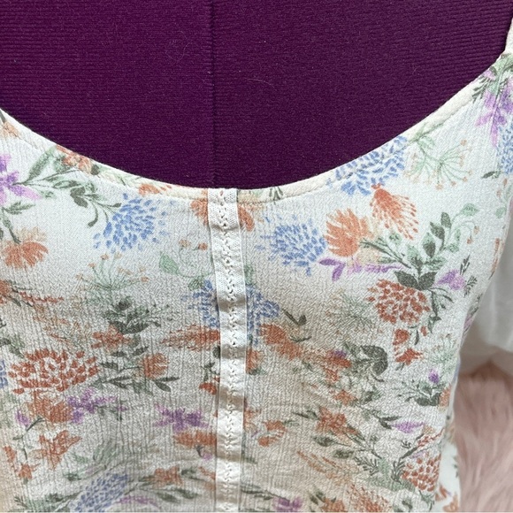 NOBO floral and lace boho forklord summer shirt - Picture 2 of 11